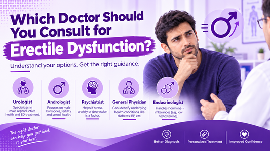 Which Doctor Should You Consult for Erectile Dysfunction?